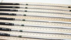 Mizuno T-Zoid True Stiff 34.25"-37.75" 8pc Iron Shaft Set Pulls .355 00681078