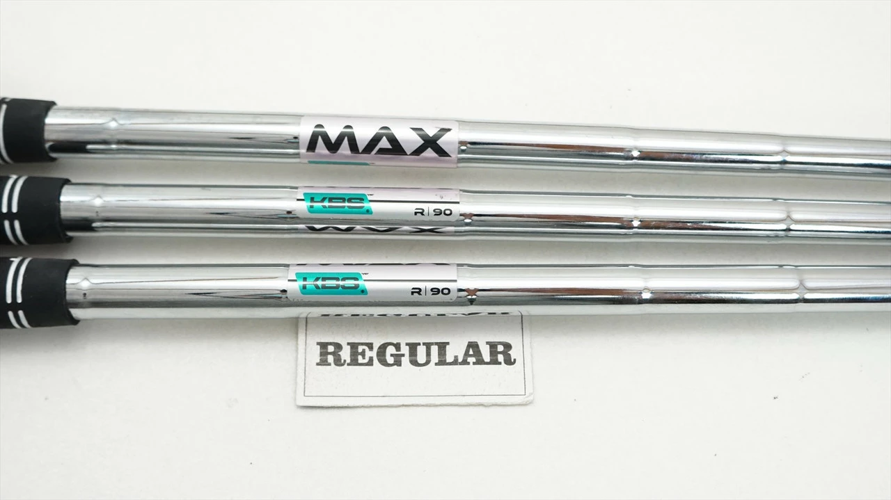 Kbs Max 90-R 90G Regular 35.25"-38.25" Iron Shaft Set Pulls .370 851624 6 Kbs Max 90-R 90G Regular 35.25"-38.25" Iron Shaft Set Pulls .370 851624 - Image 4