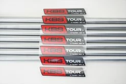 New KBS Tour C-Taper Satin 120 Stiff 4-PW Iron Shaft Set 37.5"-40" .355 Taper
