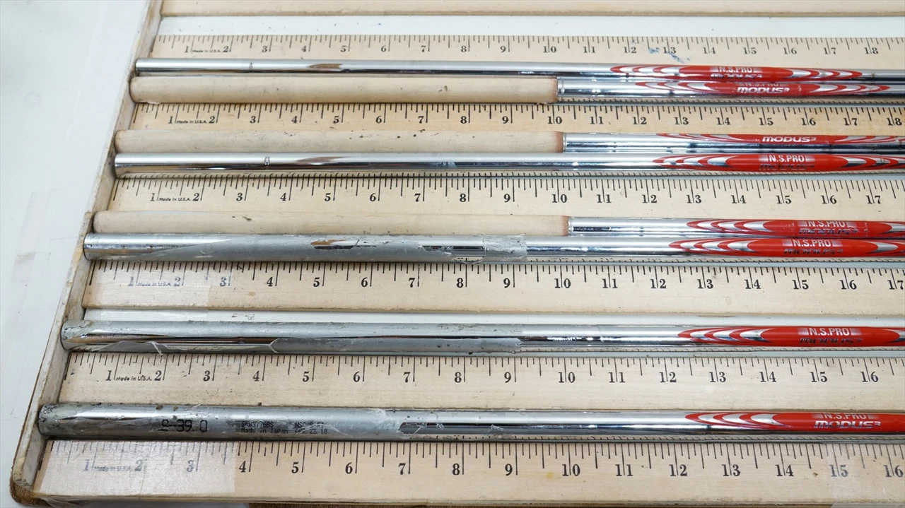 Nippon N.S.Pro Modus3 Tour 120 Stiff 33.25-36.25" 8pc Iron Shaft Set .355 923276 4 Nippon N.S.Pro Modus3 Tour 120 Stiff 33.25-36.25" 8pc Iron Shaft Set .355 923276 - Image 2