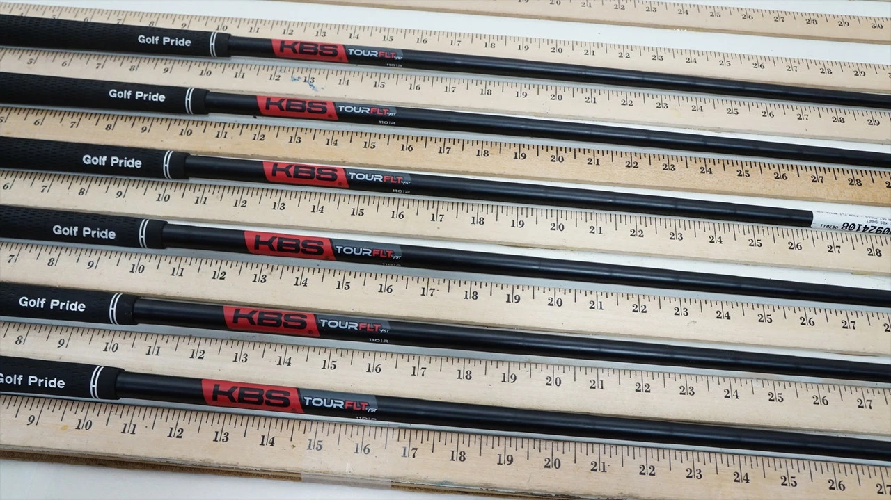 Kbs Tour Flt Matte 110 110G Regular 34.25"-36.5" 6pc Iron Shaft Set .355T 924108 3 Kbs Tour Flt Matte 110 110G Regular 34.25"-36.5" 6pc Iron Shaft Set .355T 924108