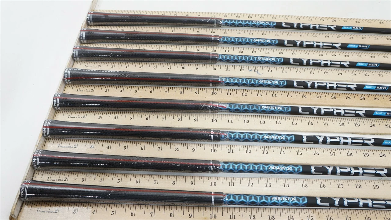 Project X Cypher 60I 5.5 60G Regular 34.75-38.25" 8pc Iron Shaft Set .370 979256 4 Project X Cypher 60I 5.5 60G Regular 34.75-38.25" 8pc Iron Shaft Set .370 979256 - Image 2