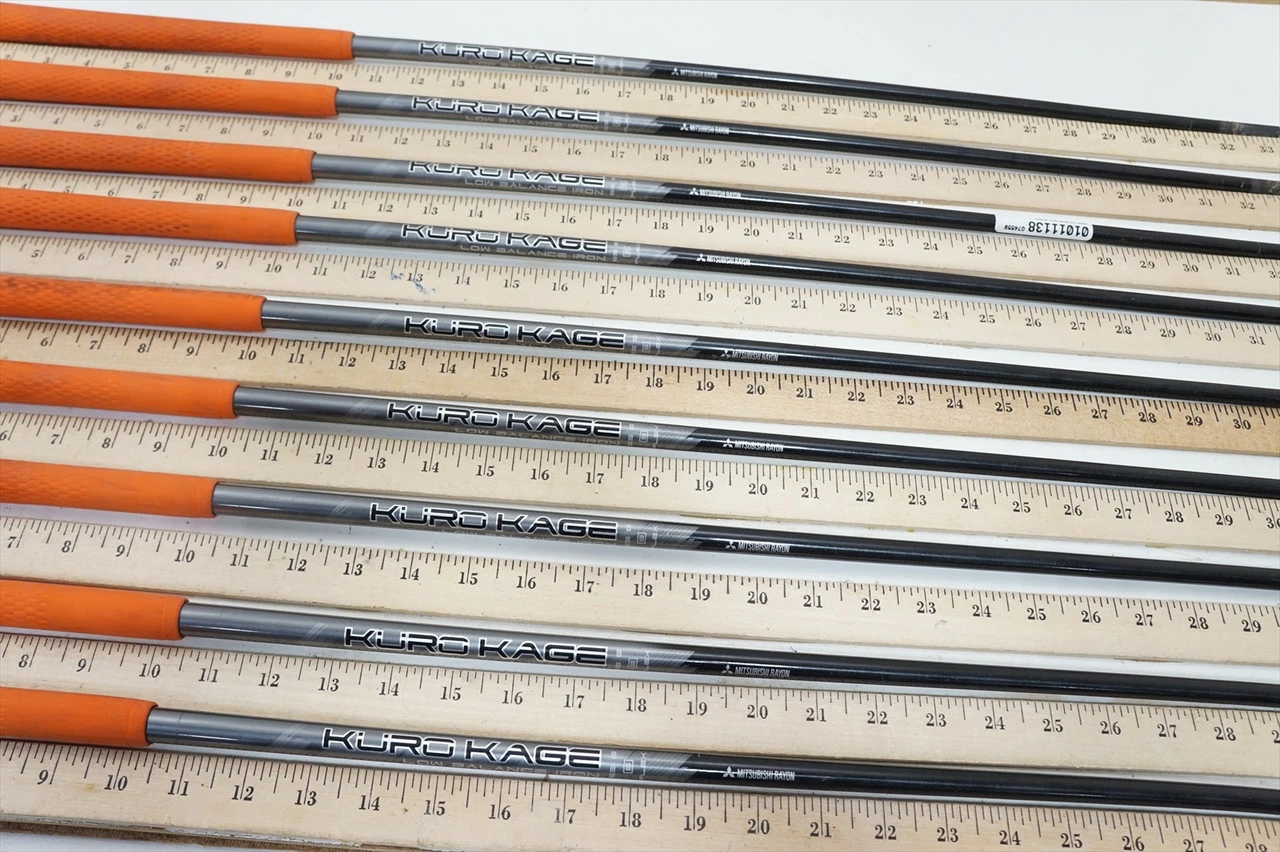 Mitsubishi Kuro Kage Low Balance 65g Stiff 33.5"-37" 9pc Shaft Set Pulls 1011138 3 Mitsubishi Kuro Kage Low Balance 65g Stiff 33.5"-37" 9pc Shaft Set Pulls 1011138