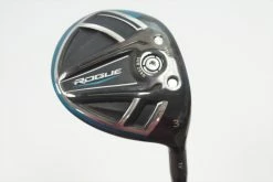 Callaway Rogue Sub Zero 15° 3 Fairway Wood Stiff Flex Synergy 1049570 Good