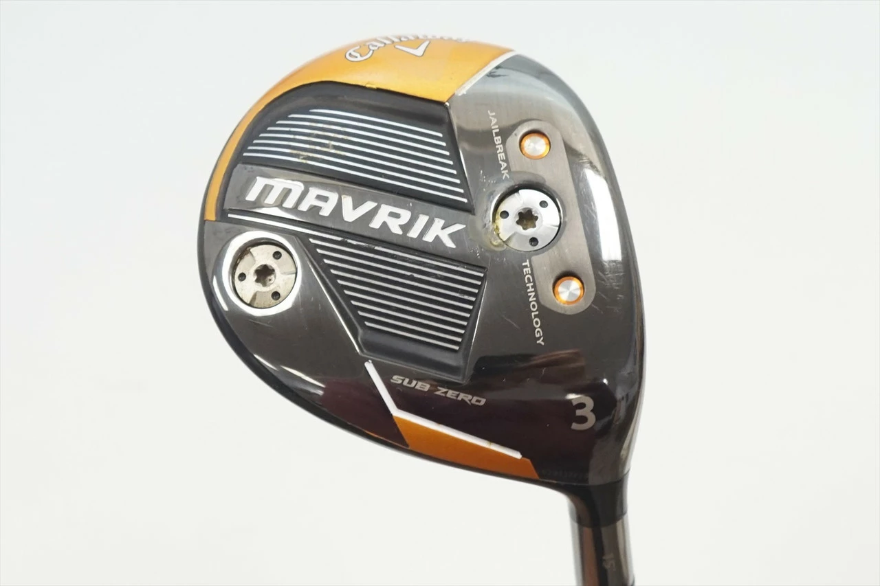 Callaway Mavrik Sub Zero 15° 3 Fairway Wood Stiff Evenflow Riptide 1050477 Good 3 Callaway Mavrik Sub Zero 15° 3 Fairway Wood Stiff Evenflow Riptide 1050477 Good