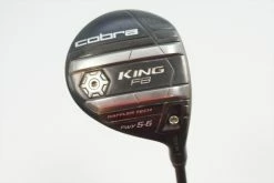 Cobra King F8 Black/Silver 18.5° 5 Fairway Wood Regular Flex Nv 1052171 Good