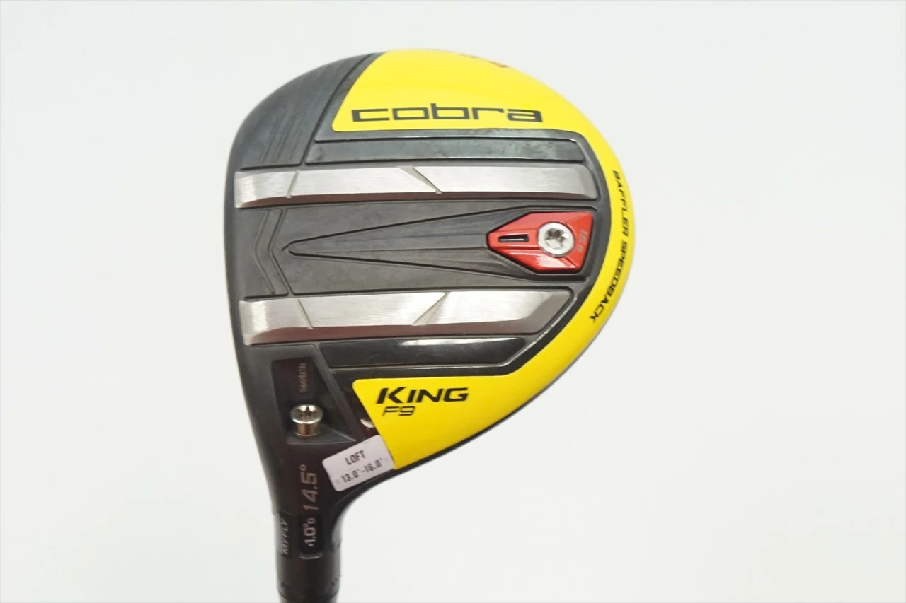 Cobra King F9 Speedback 14.5° 3 Fairway Wood Regular Atmos Good Left Hand Lh 3 Cobra King F9 Speedback 14.5° 3 Fairway Wood Regular Atmos Good Left Hand Lh