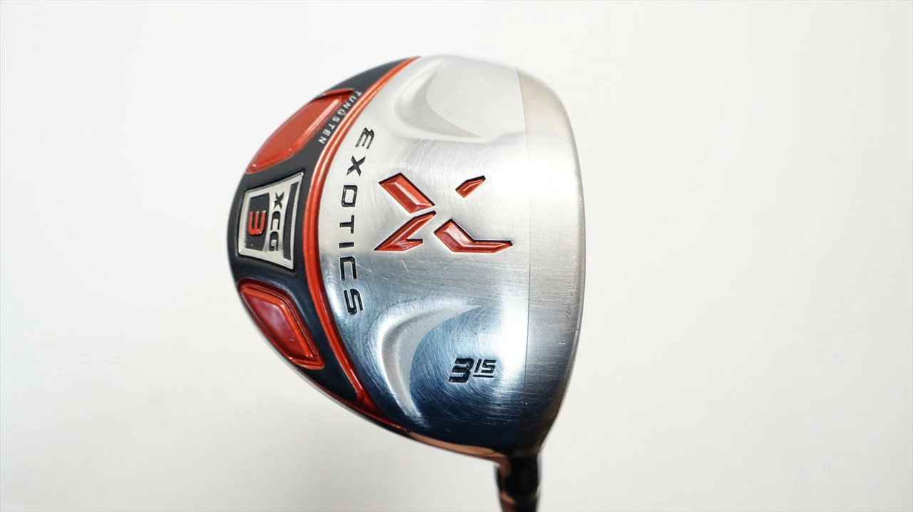 Tour Edge Exotics Xcg-3 15° 3 Fairway Wood Regular Flex Exotics 1054625 Good 3 Tour Edge Exotics Xcg-3 15° 3 Fairway Wood Regular Flex Exotics 1054625 Good