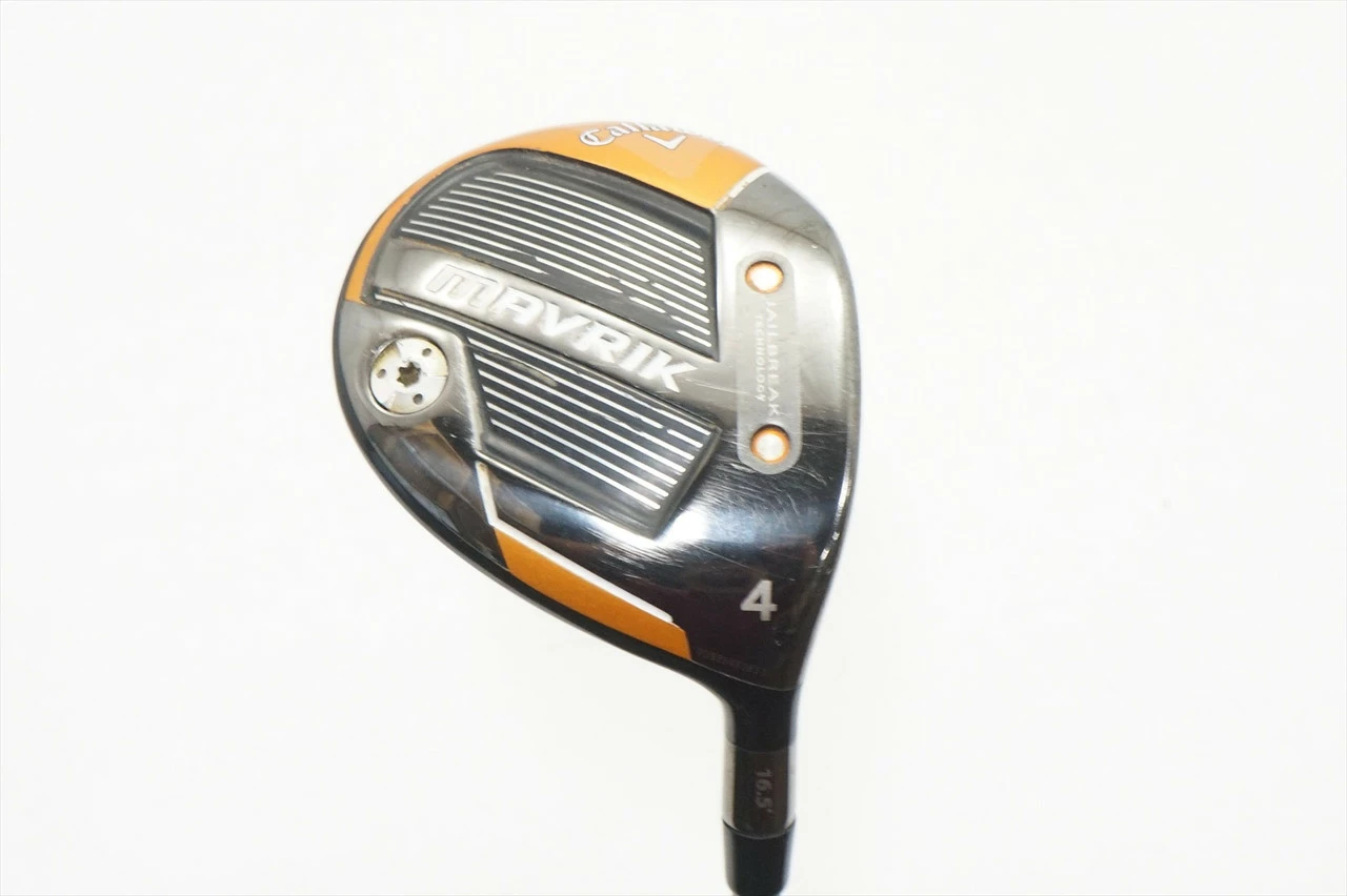 Callaway Mavrik 16.5° 4 Fairway Wood Stiff Flex Evenflow Riptide 1055549 Good 3 Callaway Mavrik 16.5° 4 Fairway Wood Stiff Flex Evenflow Riptide 1055549 Good