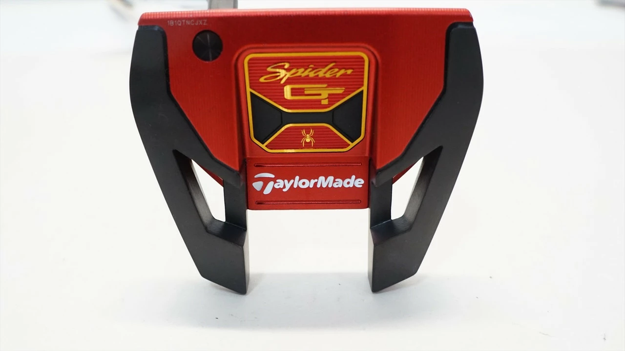 Taylormade Spider Gt Red 33" Putter Excellent Left Hand Lh W/ HC 3 Taylormade Spider Gt Red 33" Putter Excellent Left Hand Lh W/ HC