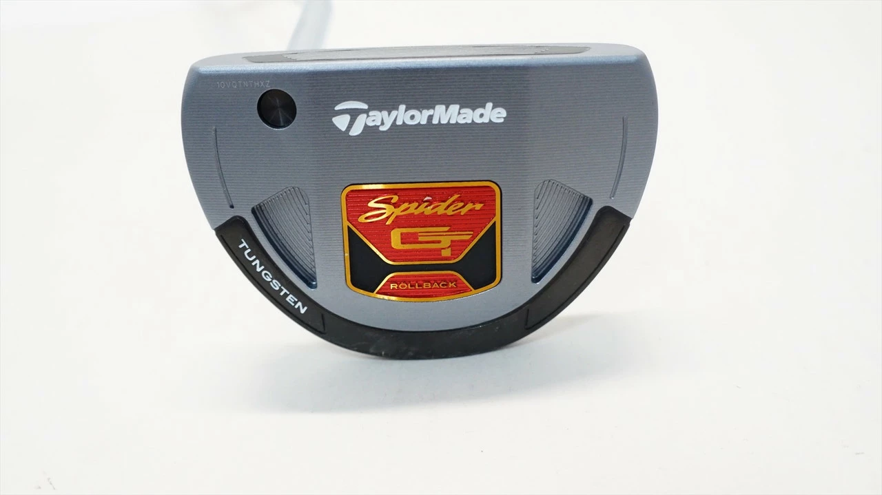 Taylormade Spider Gt Rollback Silver Single Bend 35" Putter Good Left Hand Lh W/ HC 3 Taylormade Spider Gt Rollback Silver Single Bend 35" Putter Good Left Hand Lh W/ HC