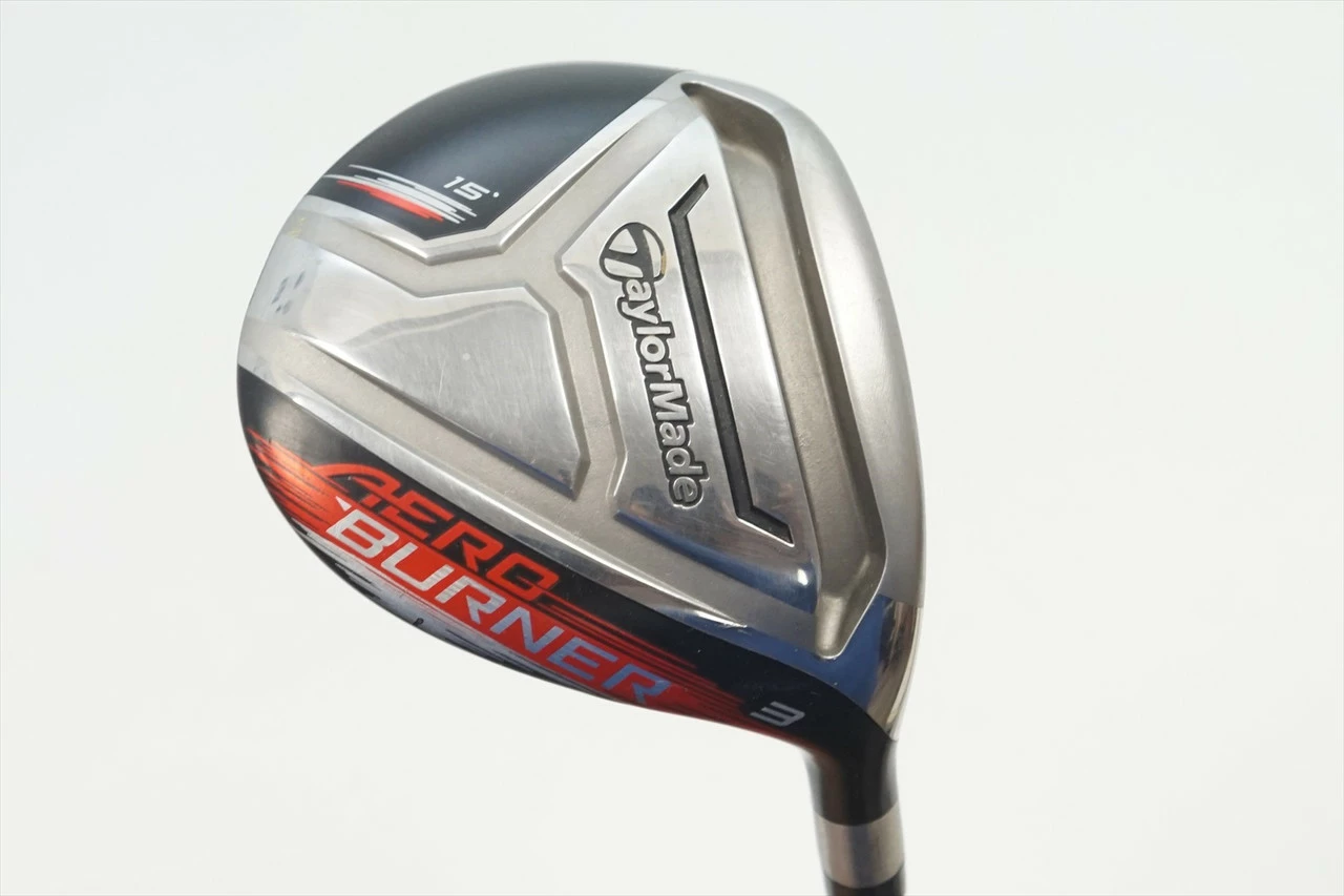 Taylormade Aeroburner 15° 3 Fairway Wood Senior Flex Reax 55 1057346 Good 3 Taylormade Aeroburner 15° 3 Fairway Wood Senior Flex Reax 55 1057346 Good
