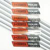 New KBS Tour C-Taper 125 S+ Stiff+ 37.5"-40" 4-PW Iron Shaft Set .355 - Uncut