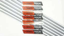 New KBS Tour C-Taper 125 S+ Stiff+ 37.5"-40" 4-PW Iron Shaft Set .355 - Uncut
