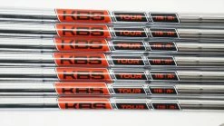 New KBS Tour 115 Cured Label Regular+ 37.5"-40" 4-PW Iron Shaft Set .355 - Uncut