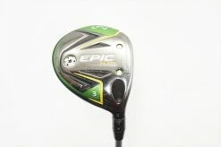 Callaway Epic Flash 15° 3 Fairway Wood Stiff Flex Evenflow 1063877 Good