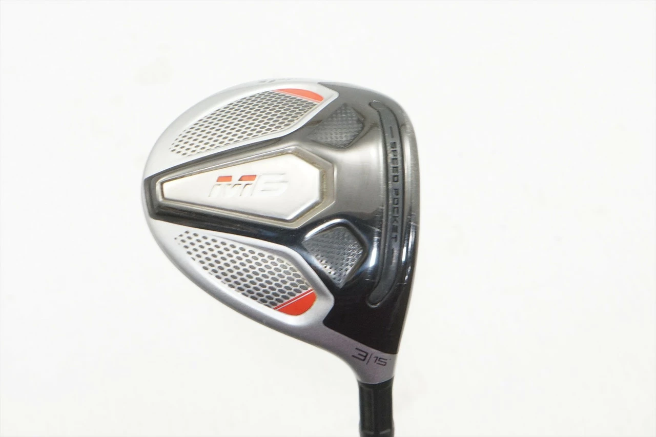 Taylormade M6 15° 3 Fairway Wood Extra Stiff Flex Atmos 1064546 Good 3 Taylormade M6 15° 3 Fairway Wood Extra Stiff Flex Atmos 1064546 Good