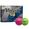 2017 Volvik S4 Golf Balls (1 Dozen) - Green