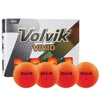 Volvik Vivid Golf Balls (1 Dozen) - Matte Orange -Golf Shop 2019 volvik vivid golf balls matte orange 1