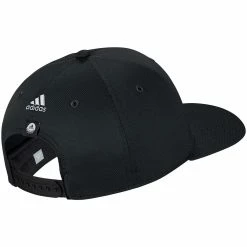 Adidas Golf Tour 3-Stripe Hat -Golf Shop adidas golf tour 3 stripe hat black back itempicture