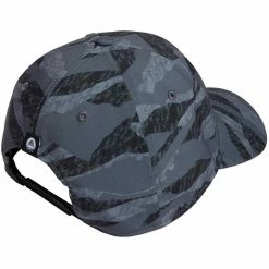 Adidas 2022 Tour Print Hat -Golf Shop adidas tour print hat black back itempicture 1