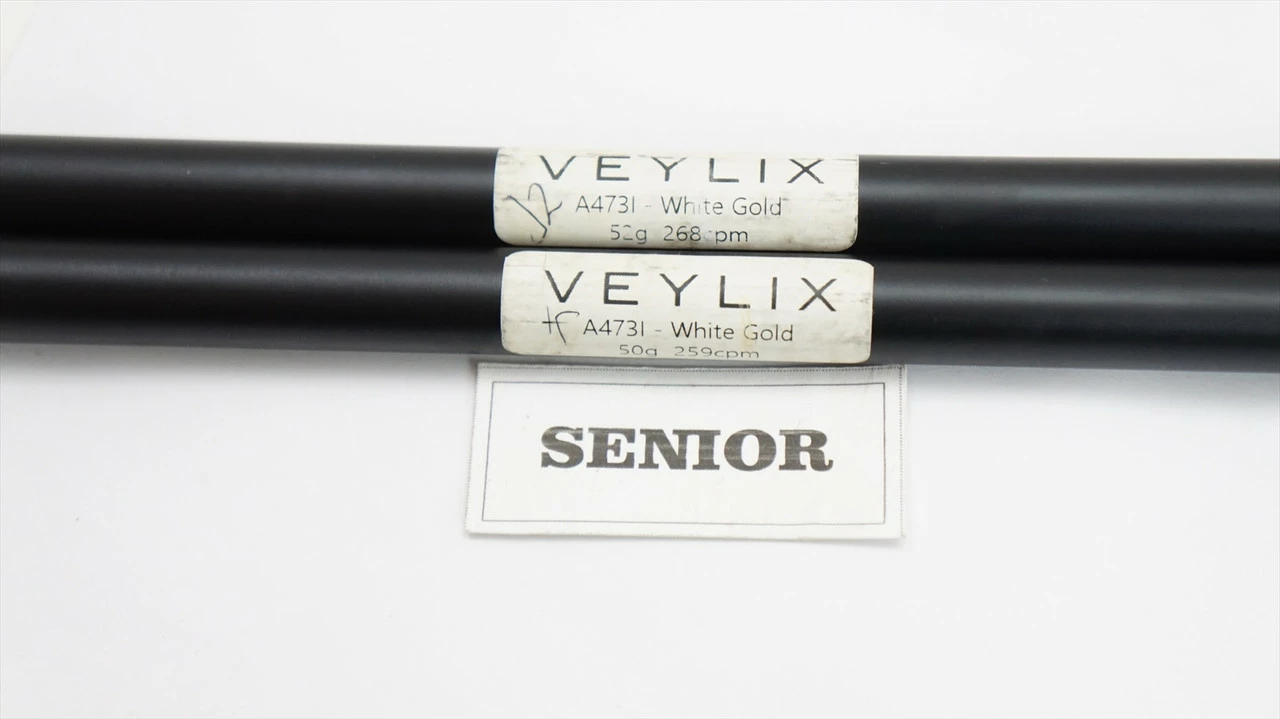 New Veylix Alpina 473 50.5g J2 Senior Flex 40" 6pc Graphite Iron Shaft Set .370 6 New Veylix Alpina 473 50.5g J2 Senior Flex 40" 6pc Graphite Iron Shaft Set .370 - Image 4