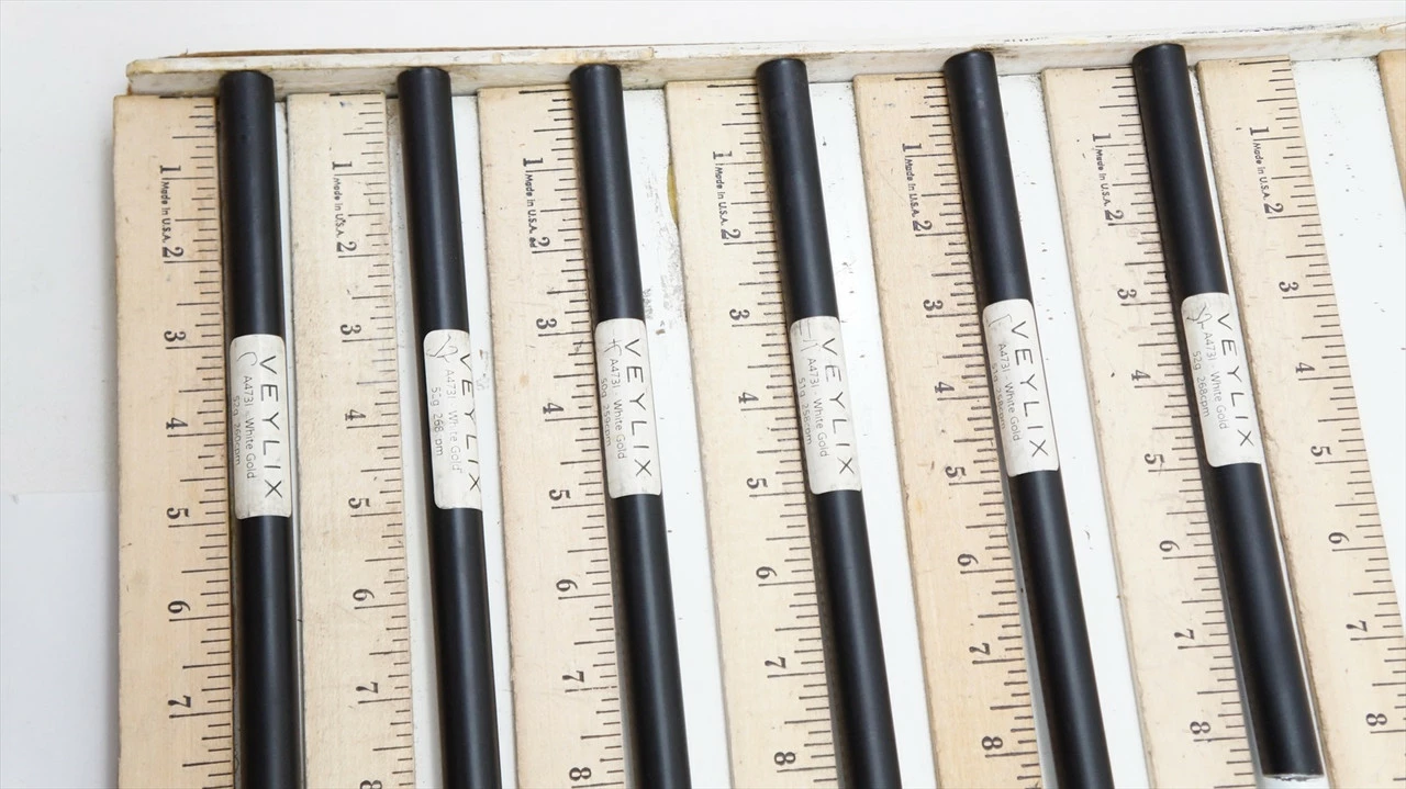 New Veylix Alpina 473 50.5g J2 Senior Flex 40" 6pc Graphite Iron Shaft Set .370 4 New Veylix Alpina 473 50.5g J2 Senior Flex 40" 6pc Graphite Iron Shaft Set .370 - Image 2