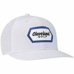 Cleveland Hexagon Hat -Golf Shop cleveland hexagon hat white front itempicture