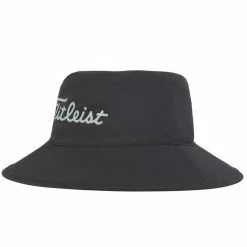 Titleist StaDry Performance Bucket Hat 5 Titleist StaDry Performance Bucket Hat -Golf Shop golf headwear titleist 2020 stadry performance bucket hat black grey itempicture