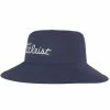 Titleist StaDry Performance Bucket Hat -Golf Shop golf headwear titleist 2020 stadry performance bucket hat navy grey itempicture