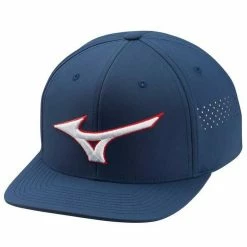 Mizuno Tour Flat Snapback Hat -Golf Shop mizuno tour flat snapback hat navy itempicture