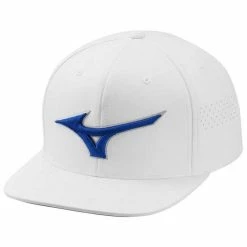 Mizuno Tour Flat Snapback Hat -Golf Shop mizuno tour flat snapback hat white itempicture