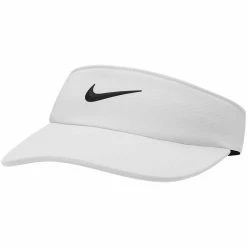 Nike Women's Dri-FIT AeroBill Visor -Golf Shop nike womens dri fit aerobill visor white itempicture
