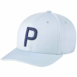 Puma Youth P Snapback Hat -Golf Shop puma 2022 youth p snapback hat high rise navy blazer itempicture