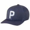 Puma Youth P Snapback Hat 2 Puma Youth P Snapback Hat -Golf Shop puma juniors 2021 p 110 snapback hat navy blazer