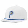 Puma Pollination Rope Snapback Hat -Golf Shop puma pollination rope snapback hat white front itempicture