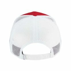 TaylorMade Lifestyle Original One Trucker Hat -Golf Shop taylormade 2023 lifestyle original one trucker hat red white back itempicture