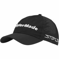 TaylorMade Tour LiteTech Hat -Golf Shop taylormade 2023 tour litetech hat black itempicture