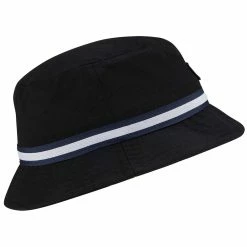 TaylorMade Vintage Twill Bucket Hat 7 TaylorMade Vintage Twill Bucket Hat -Golf Shop taylormade 2023 vintage twill bucket hat black side itempicture