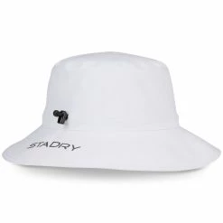 Titleist Players StaDry Bucket Hat -Golf Shop titleist 2023 players stadry bucket hat white charcoal back itempicture