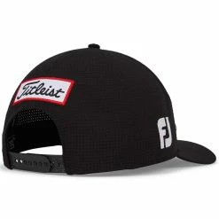 Titleist Tour Featherweight Hat -Golf Shop titleist 2023 tour featherweight hat black white back itempicture