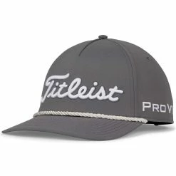 Titleist Tour Rope Hat -Golf Shop titleist 2023 tour rope hat charcoal white itempicture