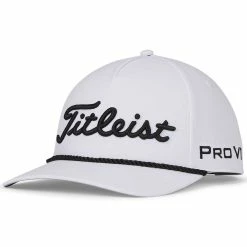 Titleist Tour Rope Hat -Golf Shop titleist 2023 tour rope hat white black itempicture