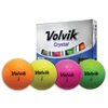 Volvik Crystal 3 Piece Golf Balls - Rainbow (1 Dozen)